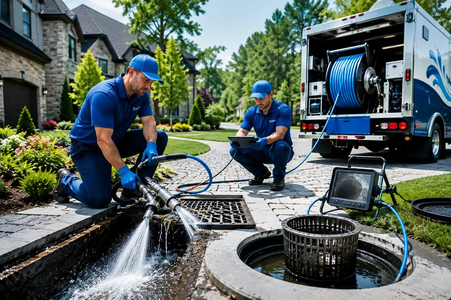 Local outdoor drain cleaning professionals in East Canton, OH