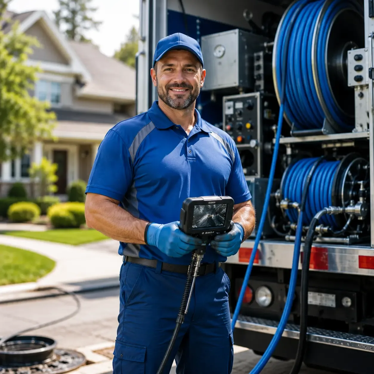 Local outdoor drain cleaning specialists in East Canton, OH
